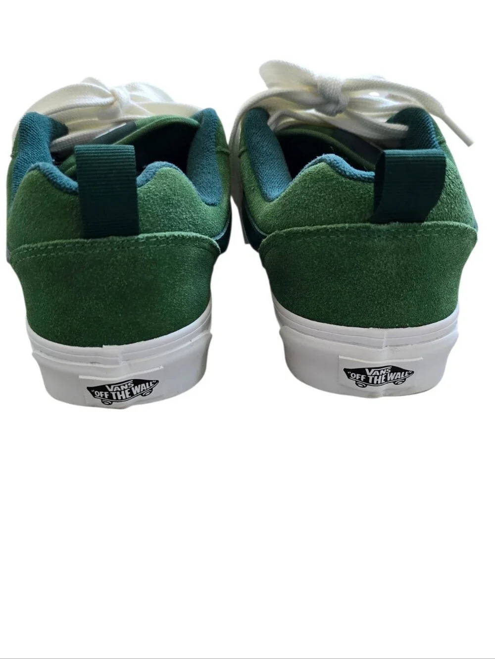 Vans Mwns Knu Skool low-top Green Suede sneakers Size 6.5